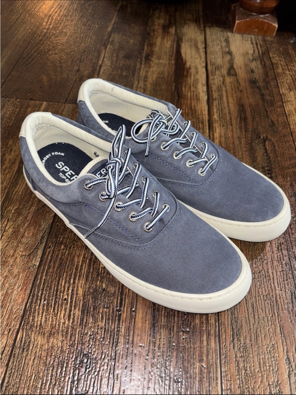 Sperry Men’s Slate blue grey Low-Top Sneakers size 10.5